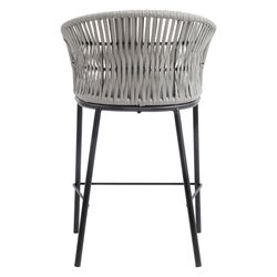 Стул полубарный Haugen, темно-серый/светло-серый