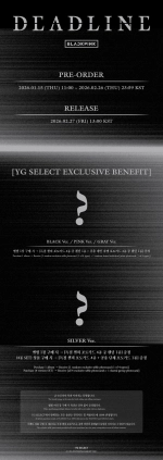Альбом BLACKPINK - 3rd Mini Album [DEADLINE] (BLACK Ver. / PINK Ver.)