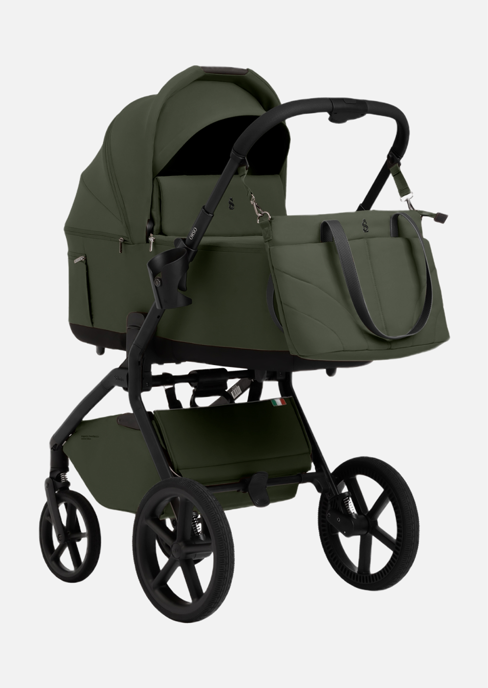 Sweet Baby Коляска 2 в 1 SBL Dark Green