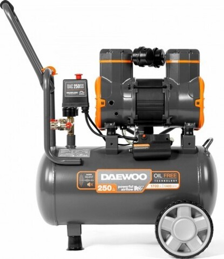 Компрессор поршневой безмасляный DAEWOO DAC 250 SS DAC 250SS