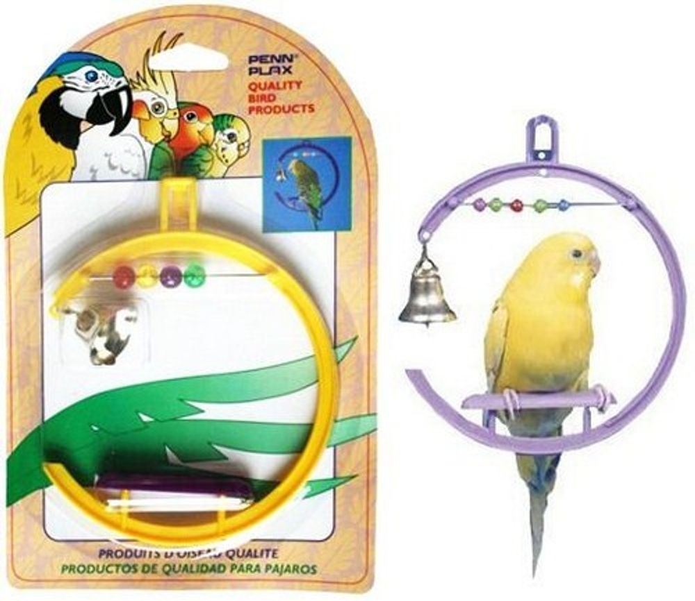 Игрушка для птиц Колокольчик со счетами  Penn-Plax