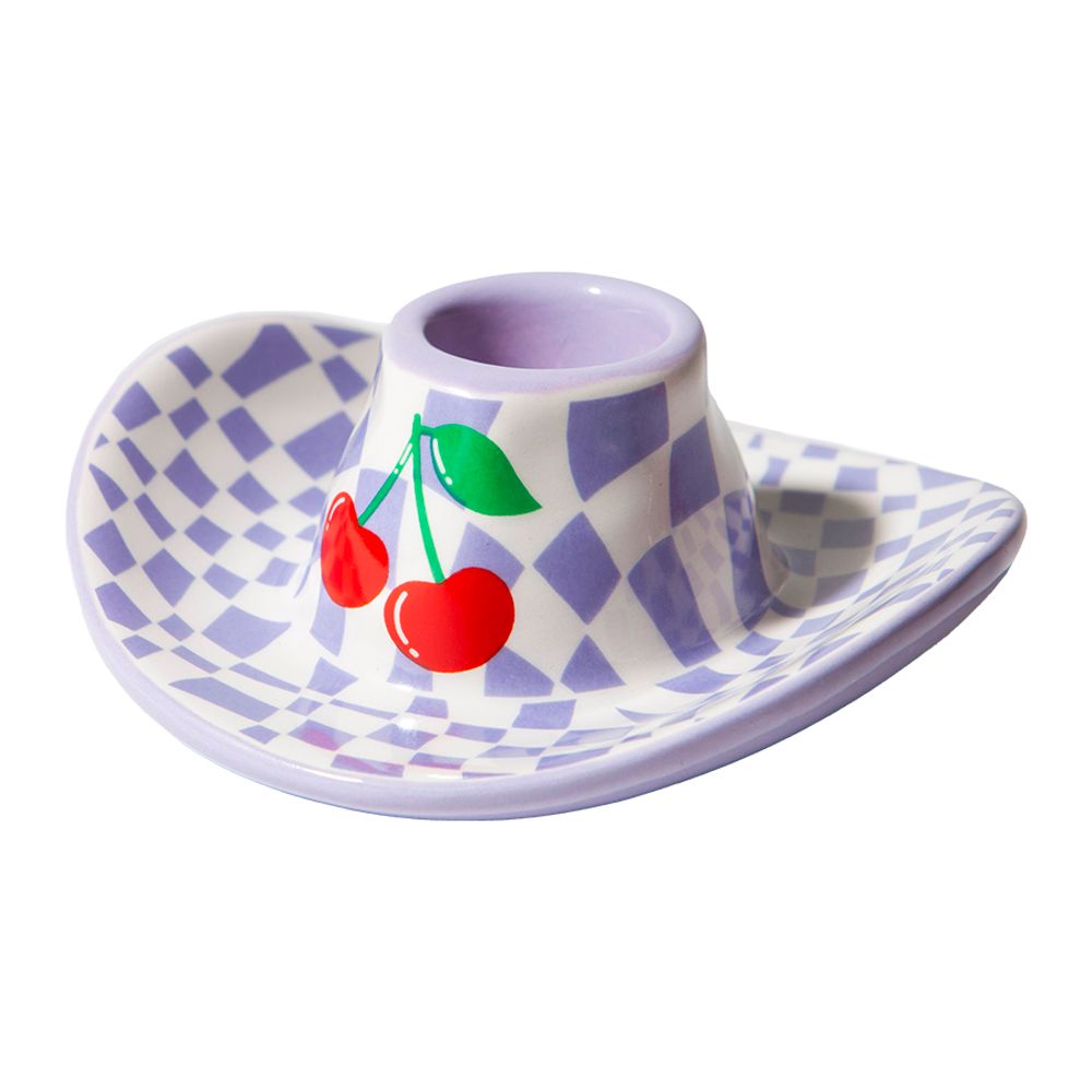 Подсвечник Rodeo, Cowboy Hat, 4 см, лиловый