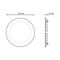 Встраиваемый светодиодный светильник Gauss 939111118
