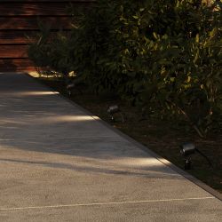 Уличный грунтовый светодиодный светильник Maytoni   O493FL-L3GF3K