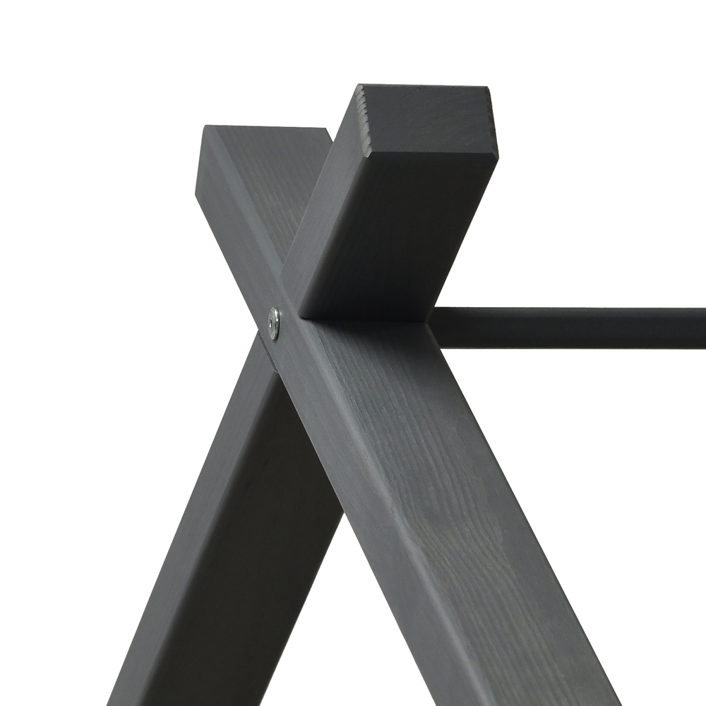 Кровать домик 90х200 Джульетта, односпальная, деревянная