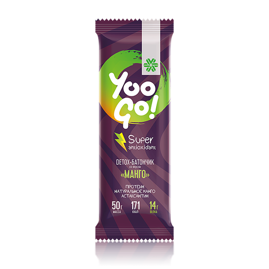 Detox-батончик «Манго» Yoo Gо
