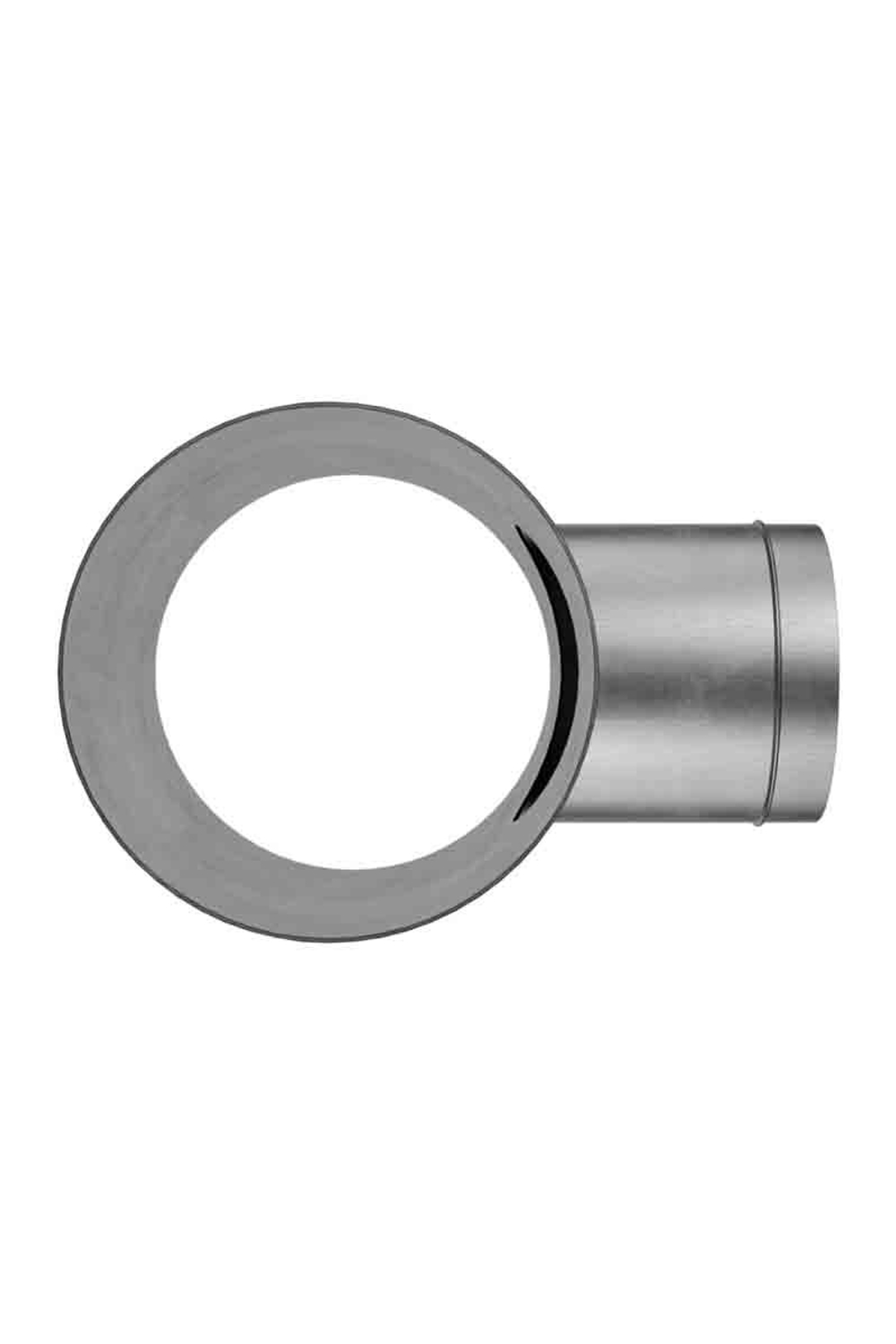 Тройник TRG D400 с выходом D200 оцинк.сталь ERA PRO