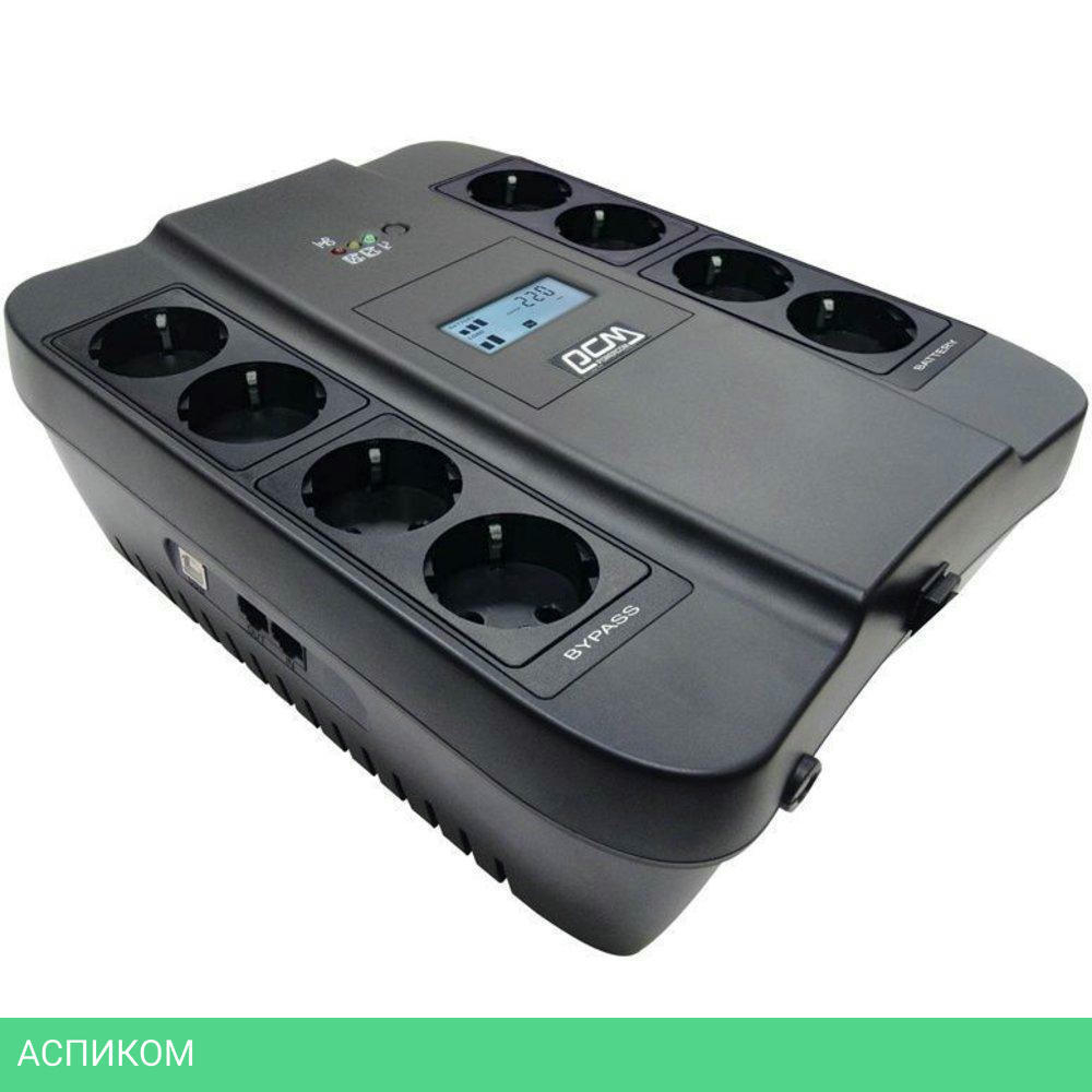 Источник бесперебойного питания Powercom SPD-750U LCD