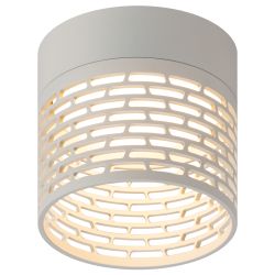 Светильник настенно-потолочный спот ЭРА OL53 WH под лампу GX53 белый IP20