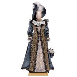 Кукла интерьерная коллекционная Лошадь Виконтесса