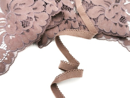 Ажурная резинка, перец, 10мм, (Арт: AZ/10-738), м