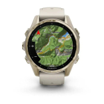 Смарт-часы Garmin fenix 8 AMOLED (43 мм) Sapphire золотистый/туманно-серый песочный