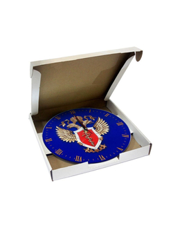 Настенные часы "символика ФСКН 3d