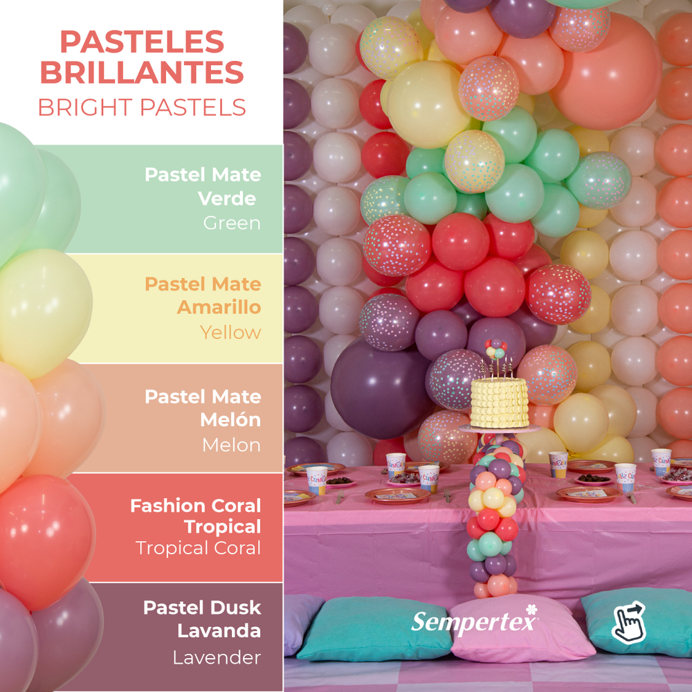 Шар 18" Лаванда, Пастель ретро 150 Sp