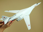 Модель самолета Ту-160М (М1:100, 06,RF-94105, Илья Муромец)