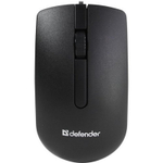 Мышь проводная Defender Office MB-210 (черная)