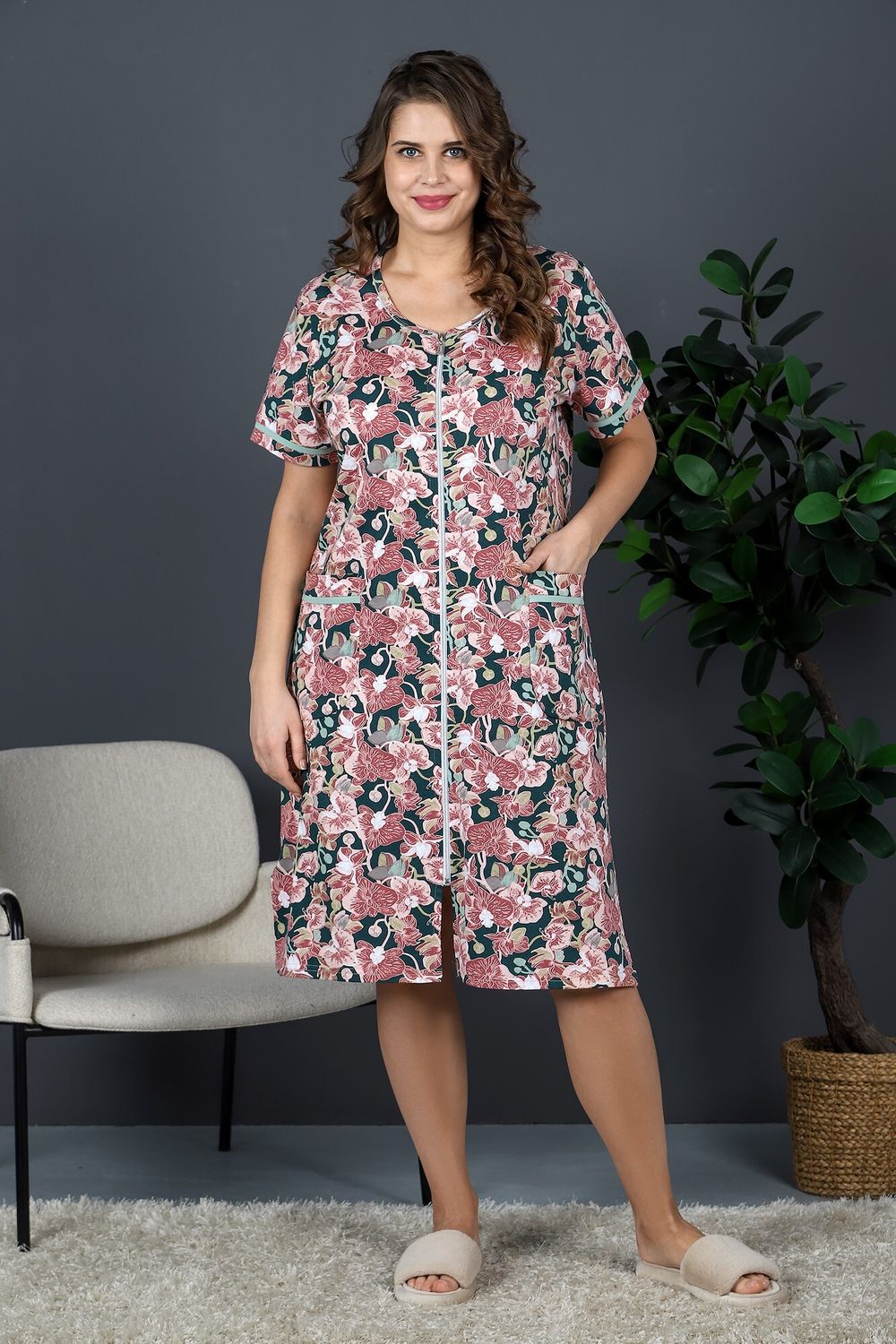 Халат Лилит-1 Виотекс ЗЕЛЁНЫЙ