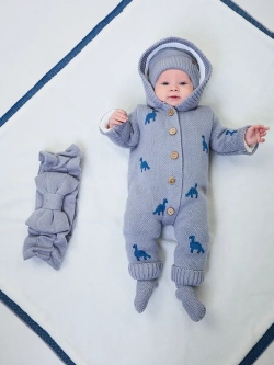 Конверт на выписку для новорожденных утепленный мехом