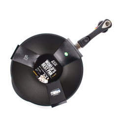 Сковорода вок 32см AMT Gastroguss Frying Pans со съемной ручкой Германия фото