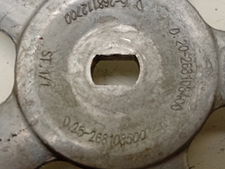 FL105S кт50 Шкив барабана для стиральной машины Ardo 268108500 б/у