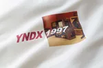 Футболка Яндекс YNDX 1997 бежевая