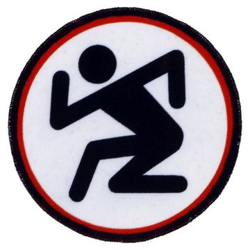 Нашивка D.R.I. круглая (064)