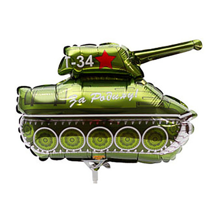 F Мини-фигура, Танк Т-34, 14"/39 см, 5 шт.