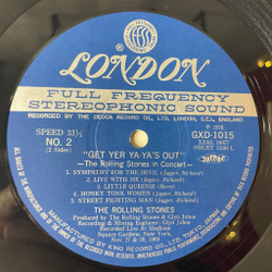 Винтажная виниловая пластинка LP The Rolling Stones In Concert, Get Yer Ya-Ya's Out (Japan 1976) (Obi) Sympathy For The Devil