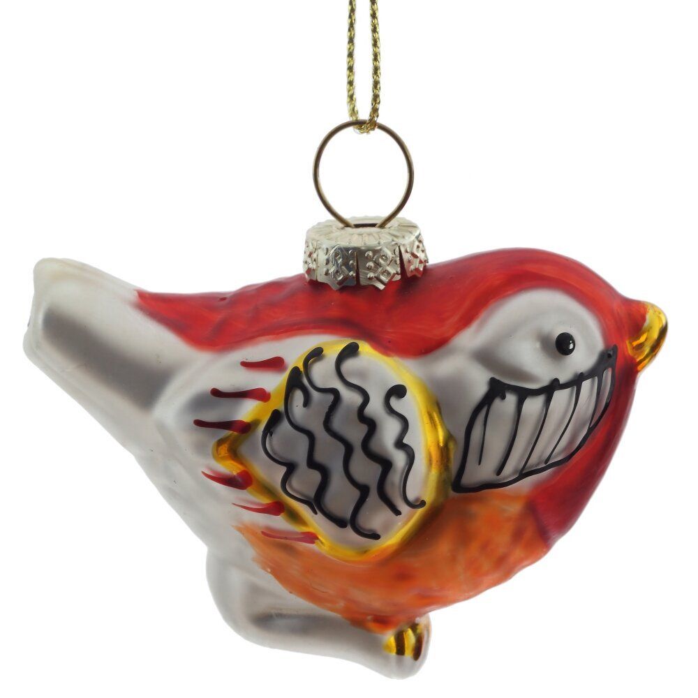 GAEM Украшение новогоднее "Птичка", L7 W4 H6 см, 3в.