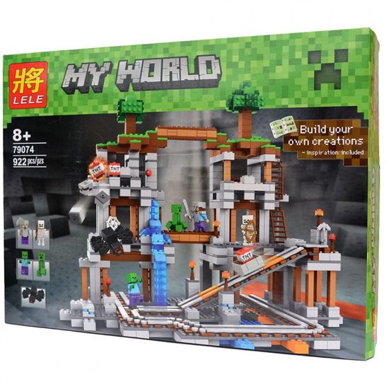 КОНСТРУКТОР LELE MY WORLD " ШАХТА " , 922 детали арт. 10179