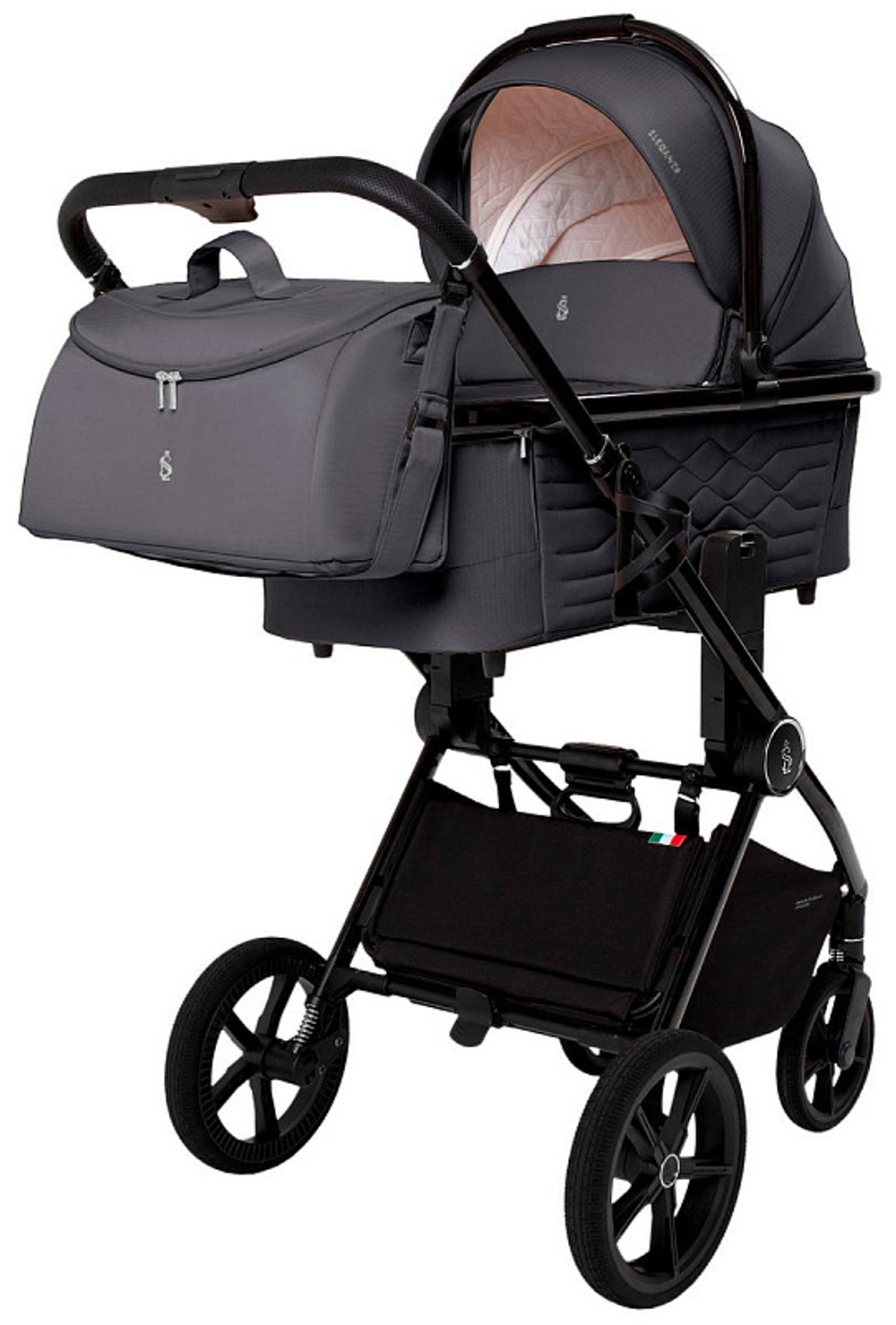 Детская коляска Sweet Baby Elegante 3 в 1 SBL GL Grey