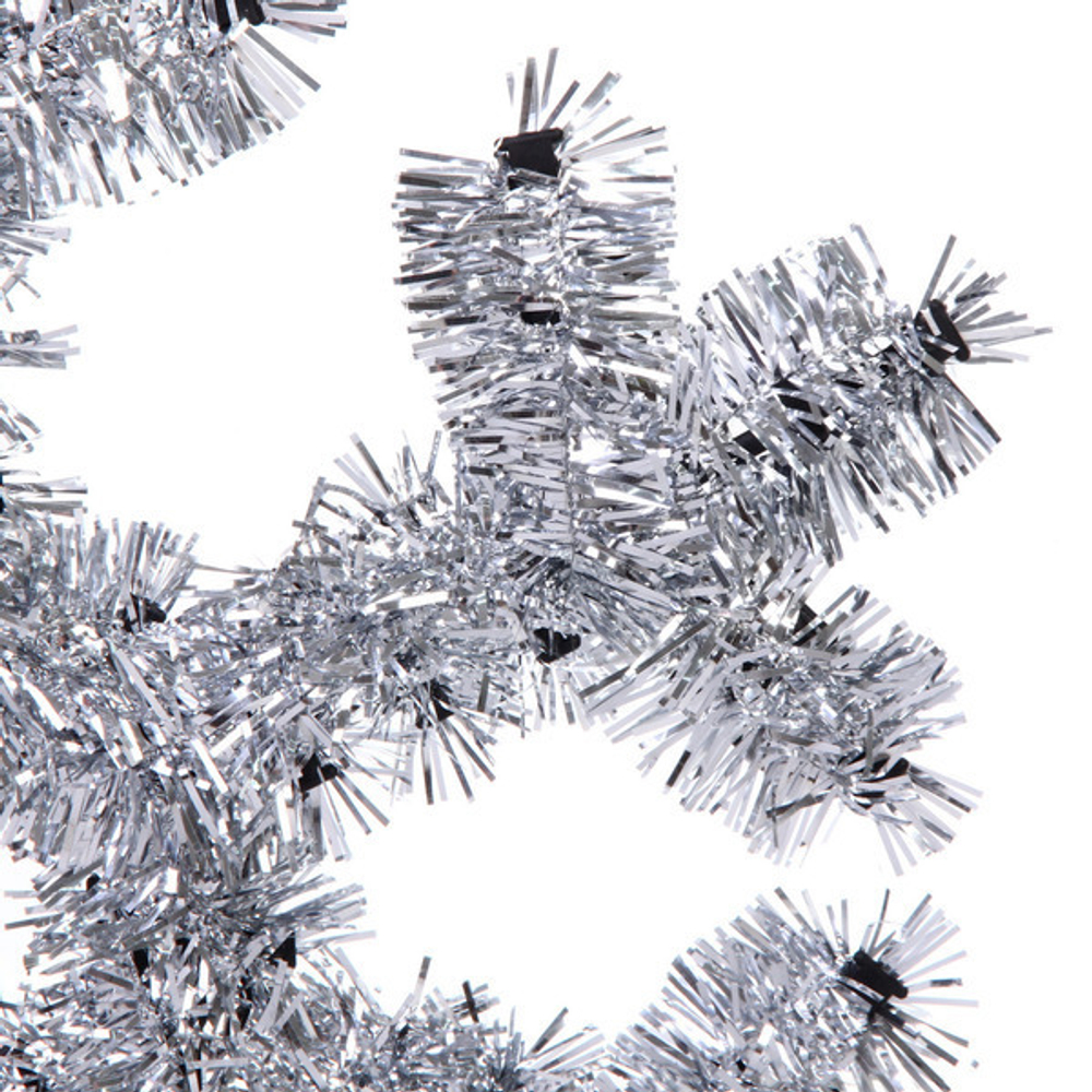 Украшение фольгированное «Снежинка» 30 см, серебро