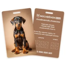 Карта Москвёнок DOGS №9 (проход + питание)