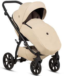 Детская коляска Tutis Uno 5 Plus Unico 3 в 1 с автокреслом Elo Lux EduSky Black 1402151 Latte