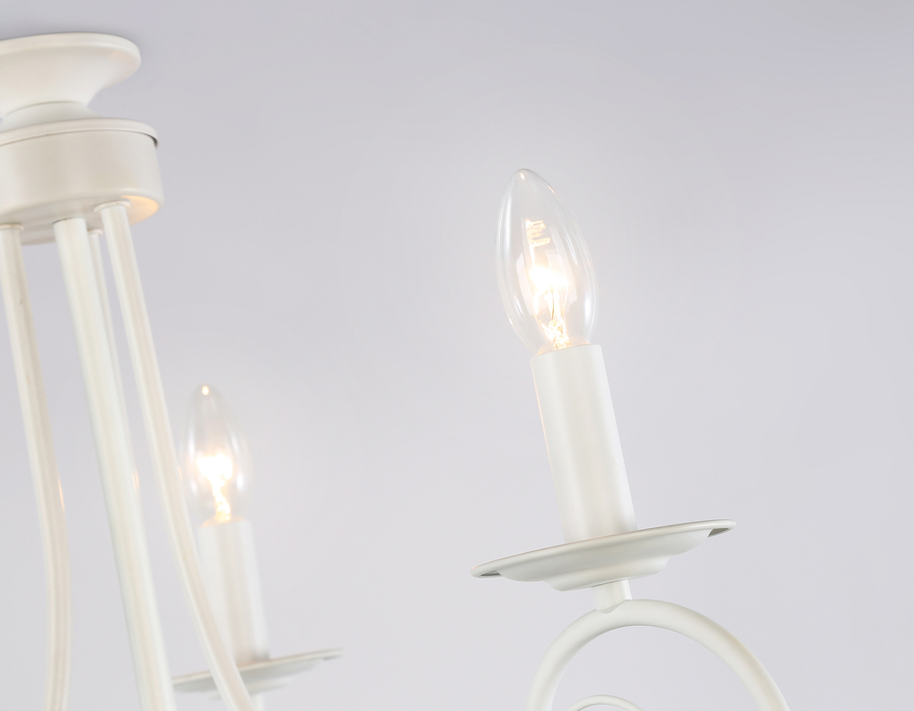 Светильник подвесной TR9605/3 WH белый E14/3 max 40W D560*650