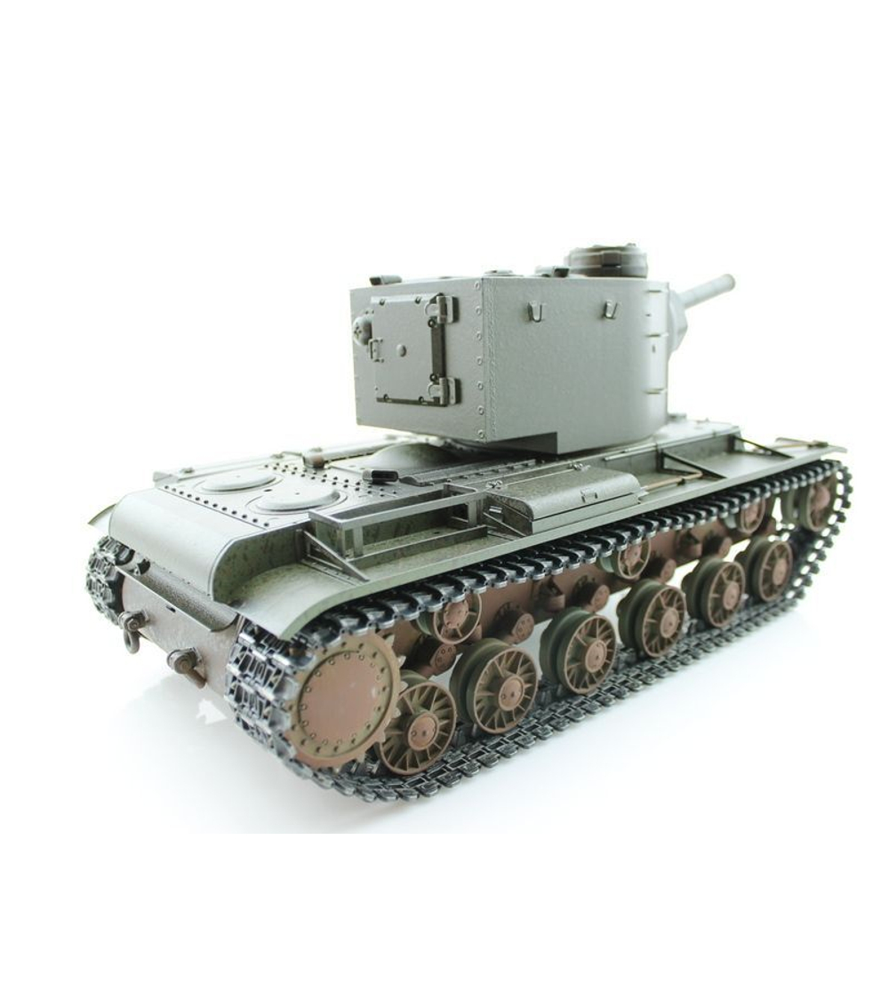 Радиоуправляемый танк Torro КВ-2 1/16 СССР, зеленый, ИК-пушка V3.0 2.4G RTR