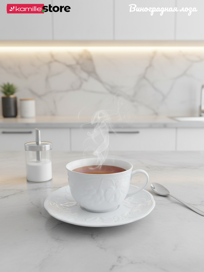 Чайный набор 250 мл. 12 предметов Виноградная лоза