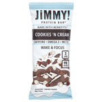 JiMMY!, Bars With Benefits™, протеиновый батончик, печенье с кремом, 4 батончика по 58 г (2,05 унции)