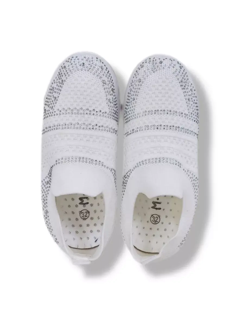 Слипоны легкие для девочки лето на полную ногу сетка.