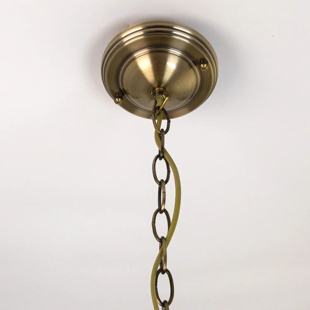 Citilux Фасет CL441111 Подвесной светильник витражный Бронза