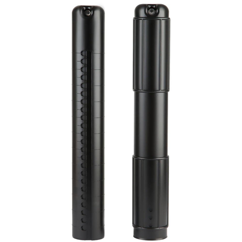 Тубус СТАММ телескопичский, А0,  D94мм L680-1100мм, черный на шнурке