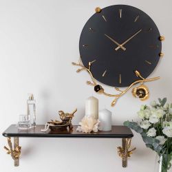 Часы настенные Орхидея Виви Найт Амбер