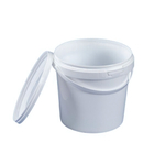 Ведерко с ручкой 1,1л. + крышка с замком
