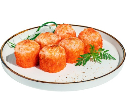 Ролл запеченный с креветками