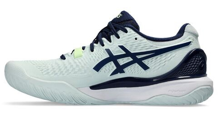 Женские теннисные кроссовки Asics Gel-Resolution 9 - pale mint/blue expanse