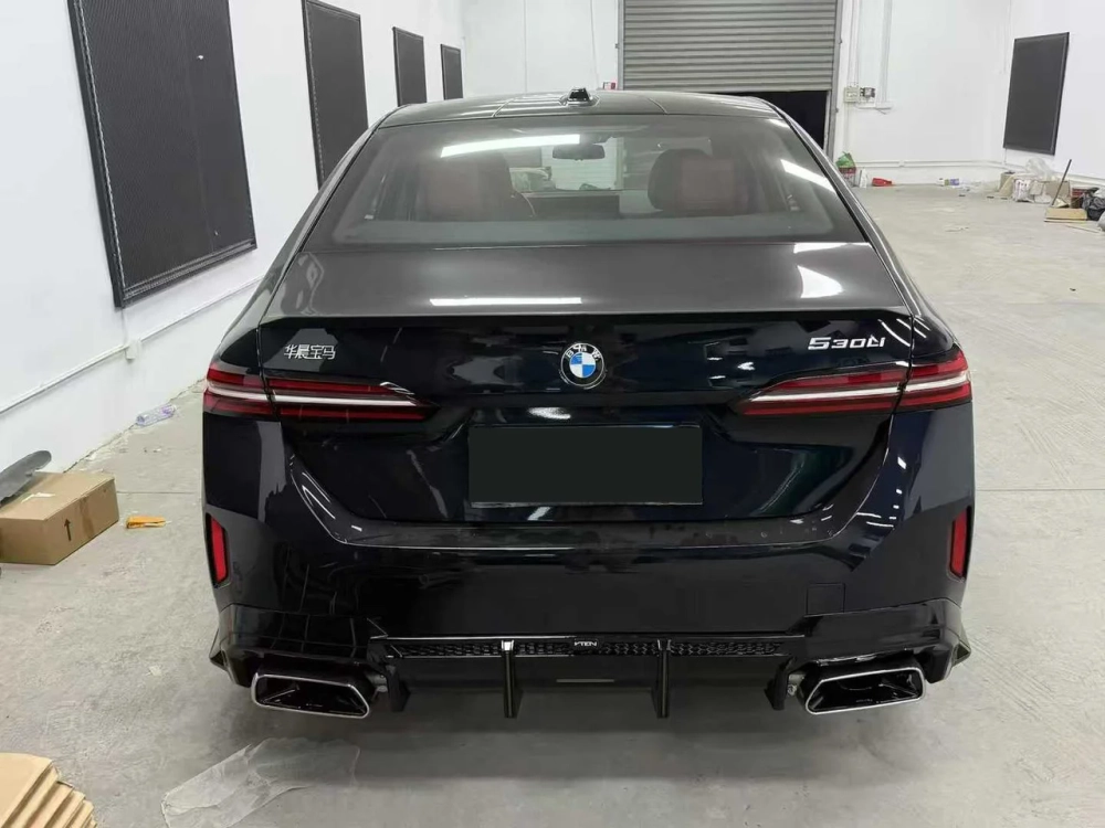 Диффузор для BMW 5 серии G60 G68 2024+ БМВ Обвес Бампер