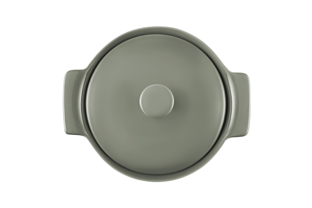 Кастрюля 1.3л с крышкой Maxwell & Williams Indulgence серо-зеленая