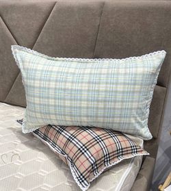 Наволочка  Клетка Муслин 50/70