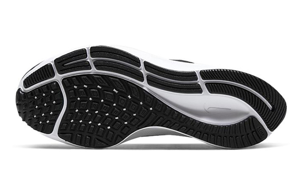 Children's Nike Pegasus 37 shock absorption, non-slip, wear-resistant, breathable, low-top running shoes black and white