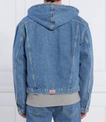 джинсовая куртка Kenzo - голубой(FC65DV5419IB)